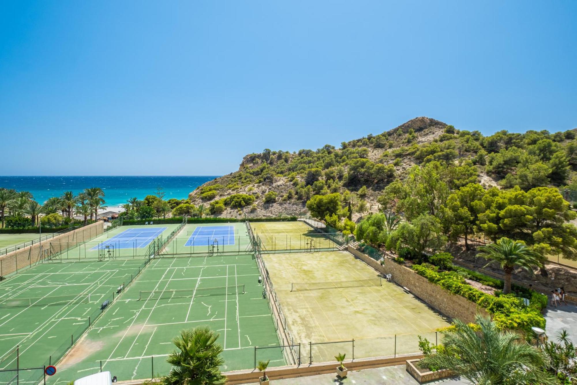 Eurotennis Paradise Beach Apartments Villajoyosa Exterior foto