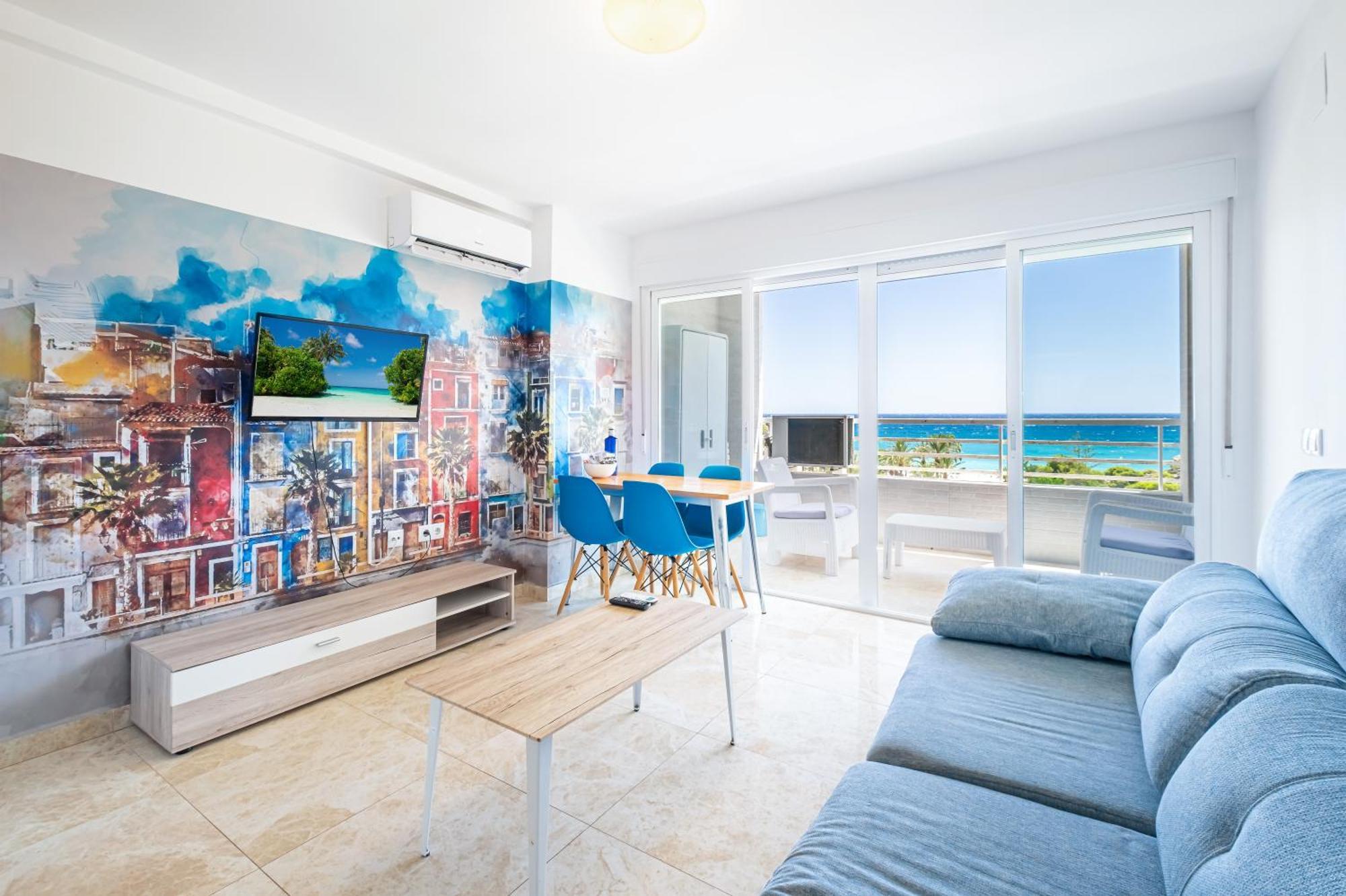 Eurotennis Paradise Beach Apartments Villajoyosa Exterior foto