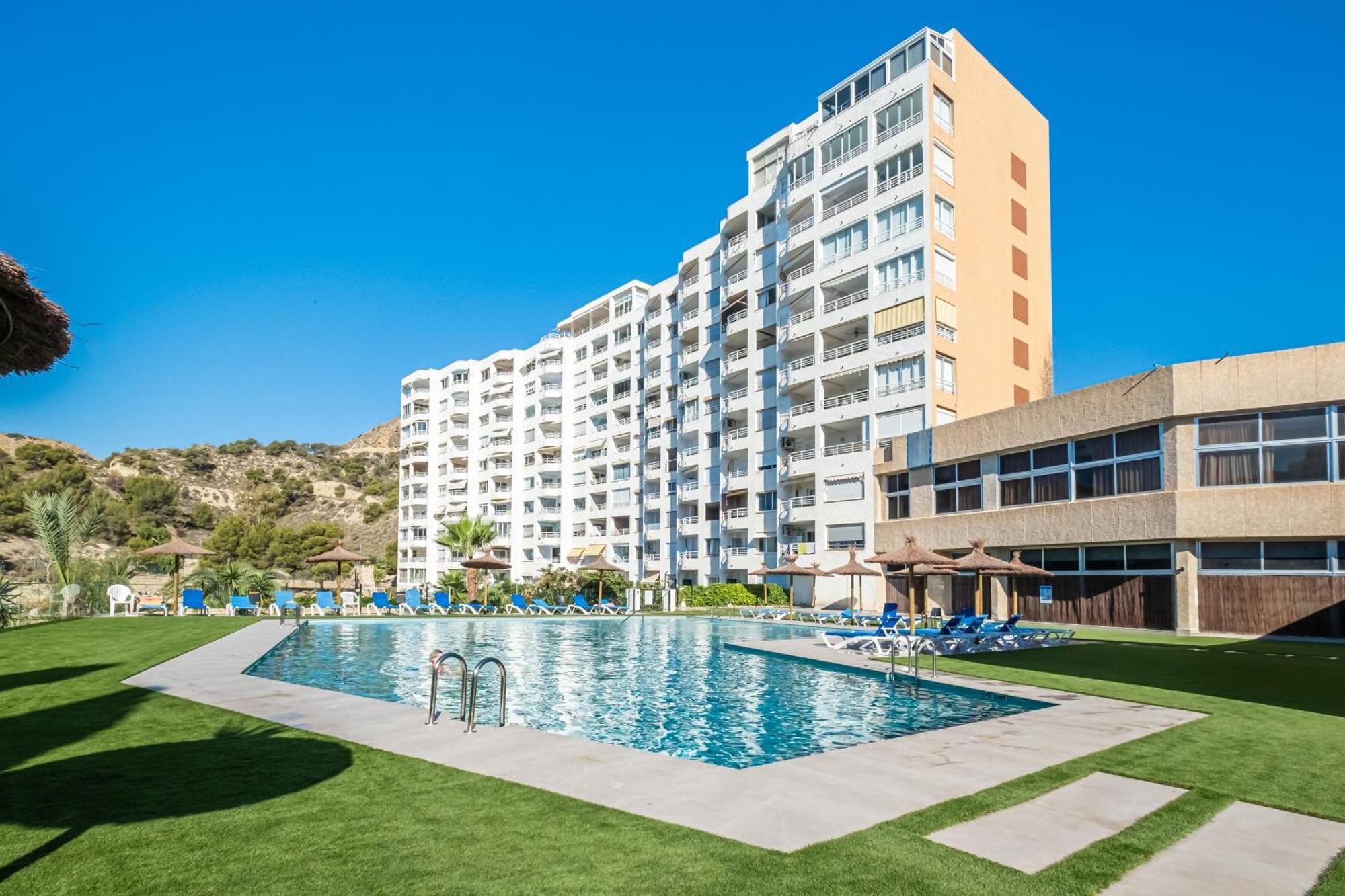 Eurotennis Paradise Beach Apartments Villajoyosa Exterior foto