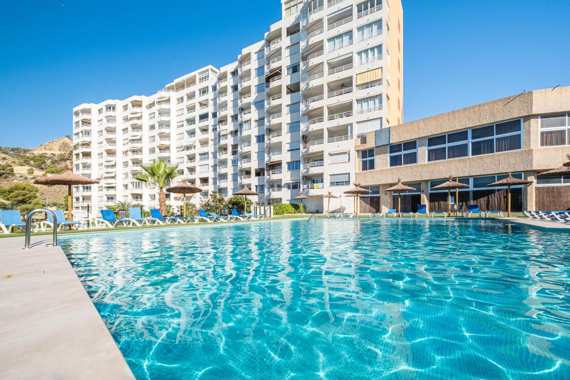 Eurotennis Paradise Beach Apartments Villajoyosa Exterior foto